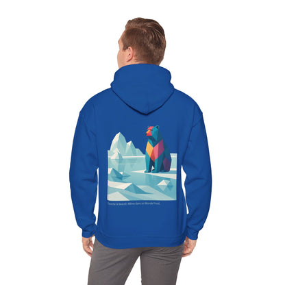 Cherche la beauté. Même dans un Monde Froid. Hoodie