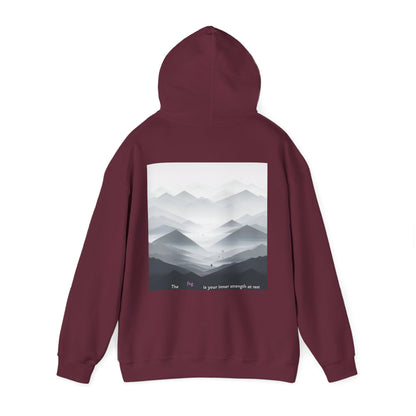 The fog is your inner strength at rest Hoodie