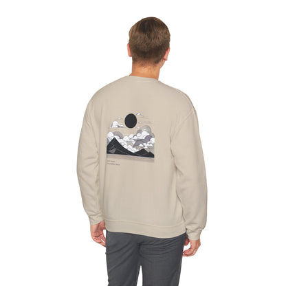 Soft heart, boundless skies Crewneck