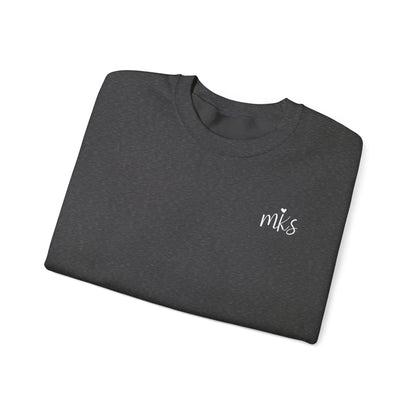Let your kindness be like a river, Gentle and impossible to stop Crewneck