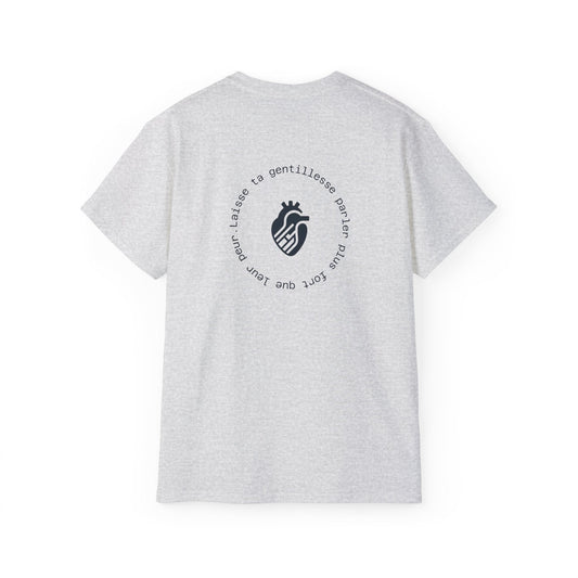 Laisse ta gentillesse parler plus fort que leur peur T-shirt