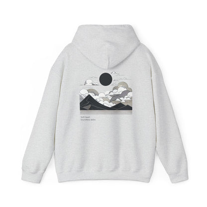 Soft heart, boundless skies Hoodie