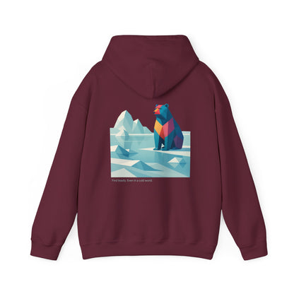 Find beauty, Even in a Cold World, Hoodie