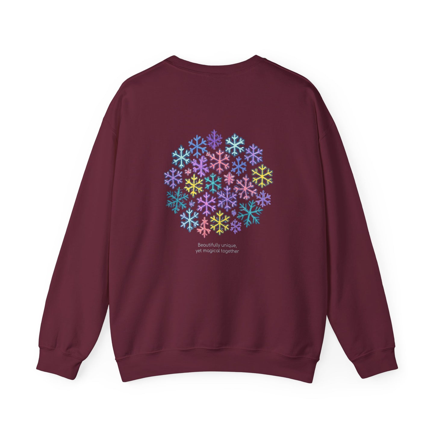 Beautifully unique, yet magical together Crewneck, Sweat à col rond