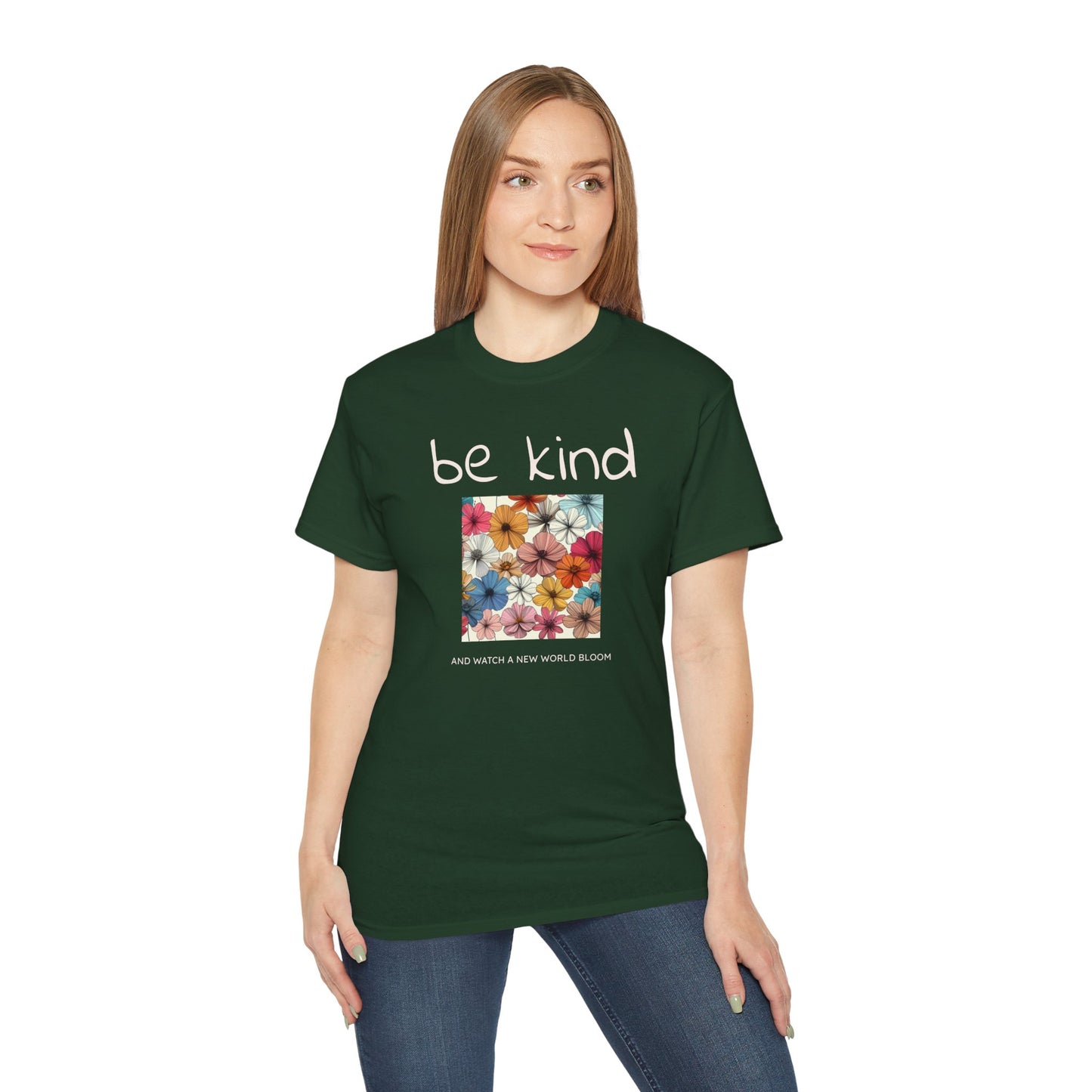 Be kind and Watch a New World Bloom T-shirt