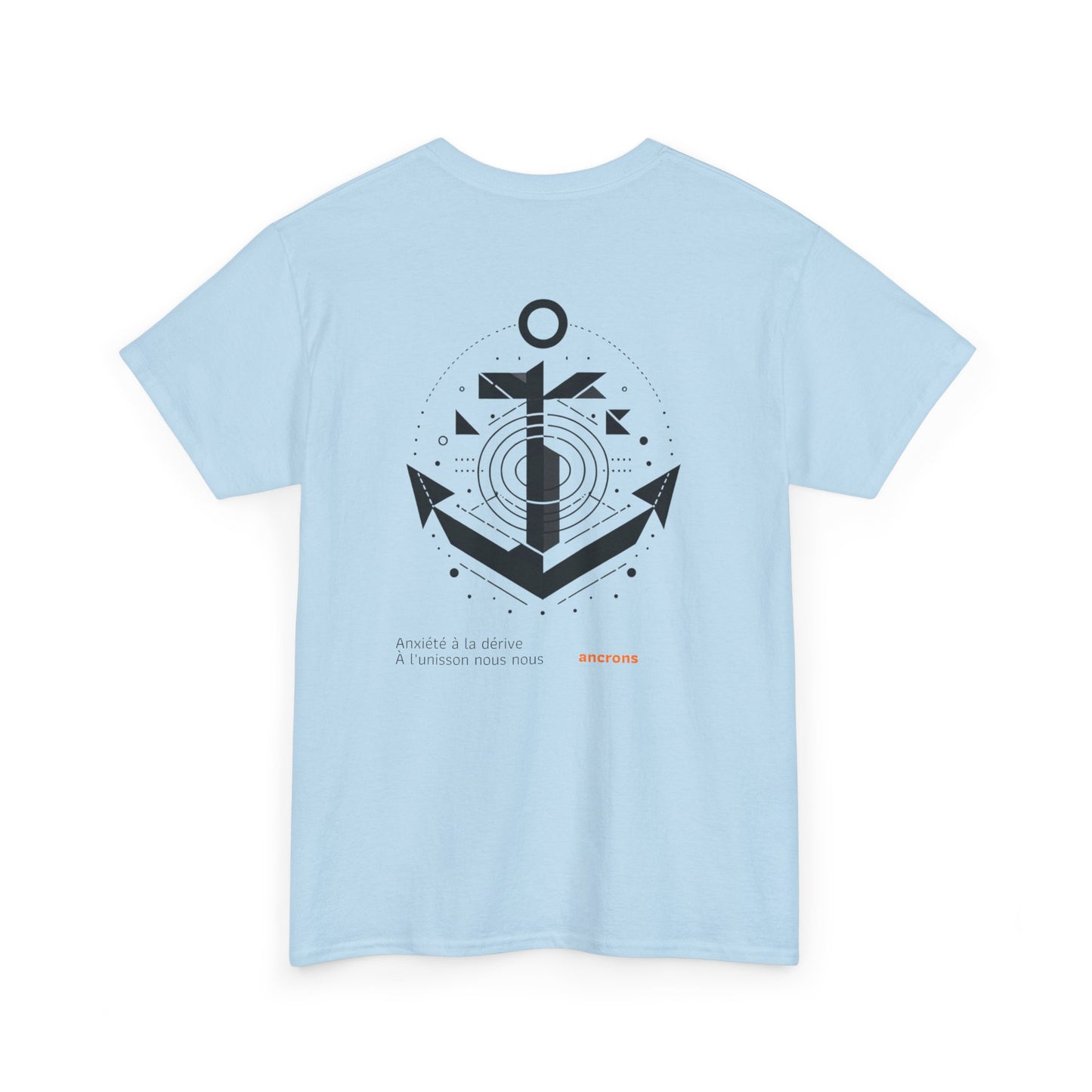 Anxiété à la dérive, À l'unisson nous nous ancrons. T-Shirt  