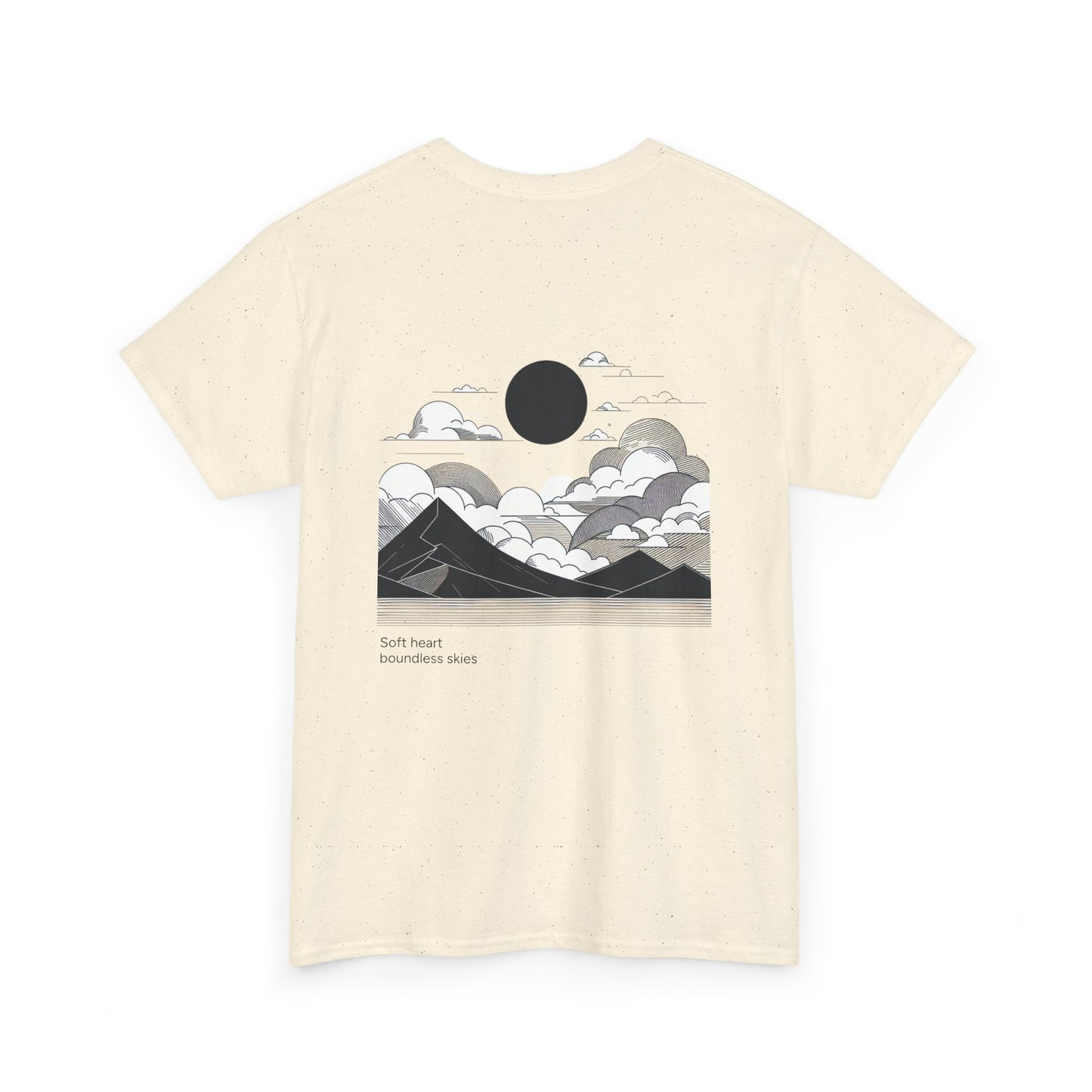 Soft heart, boundless skies T-shirt