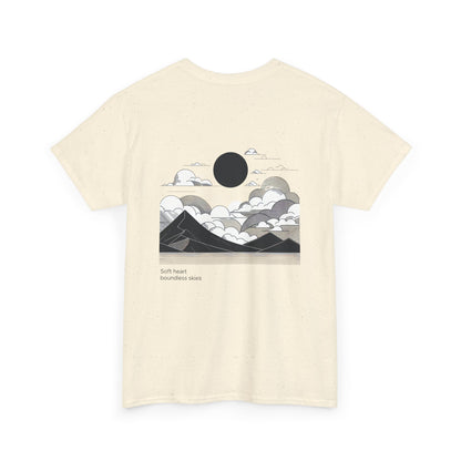 Soft heart, boundless skies T-shirt
