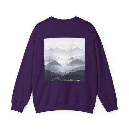 Le brouillard est ta force intérieure au repos Crewneck