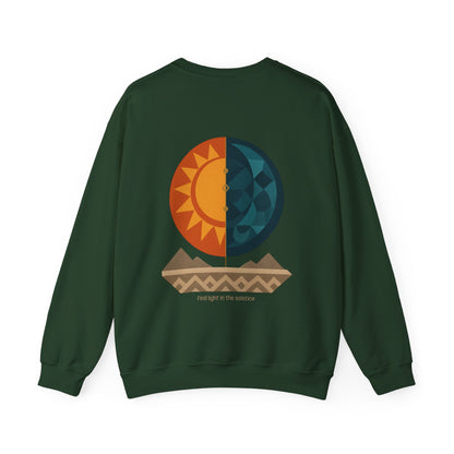 Find light in the solstice, Crewneck