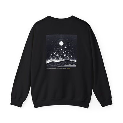 Nous marchons seuls, unis sous les mêmes étoiles Crewneck