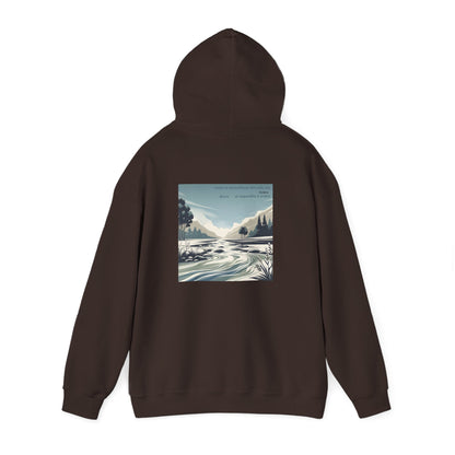 Laisse ta bienveillance être telle une rivière, douce et impossible à arrêter Hoodie