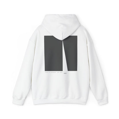 Even in silence, you are seen. Hoodie. Illustration par Moby Obscura