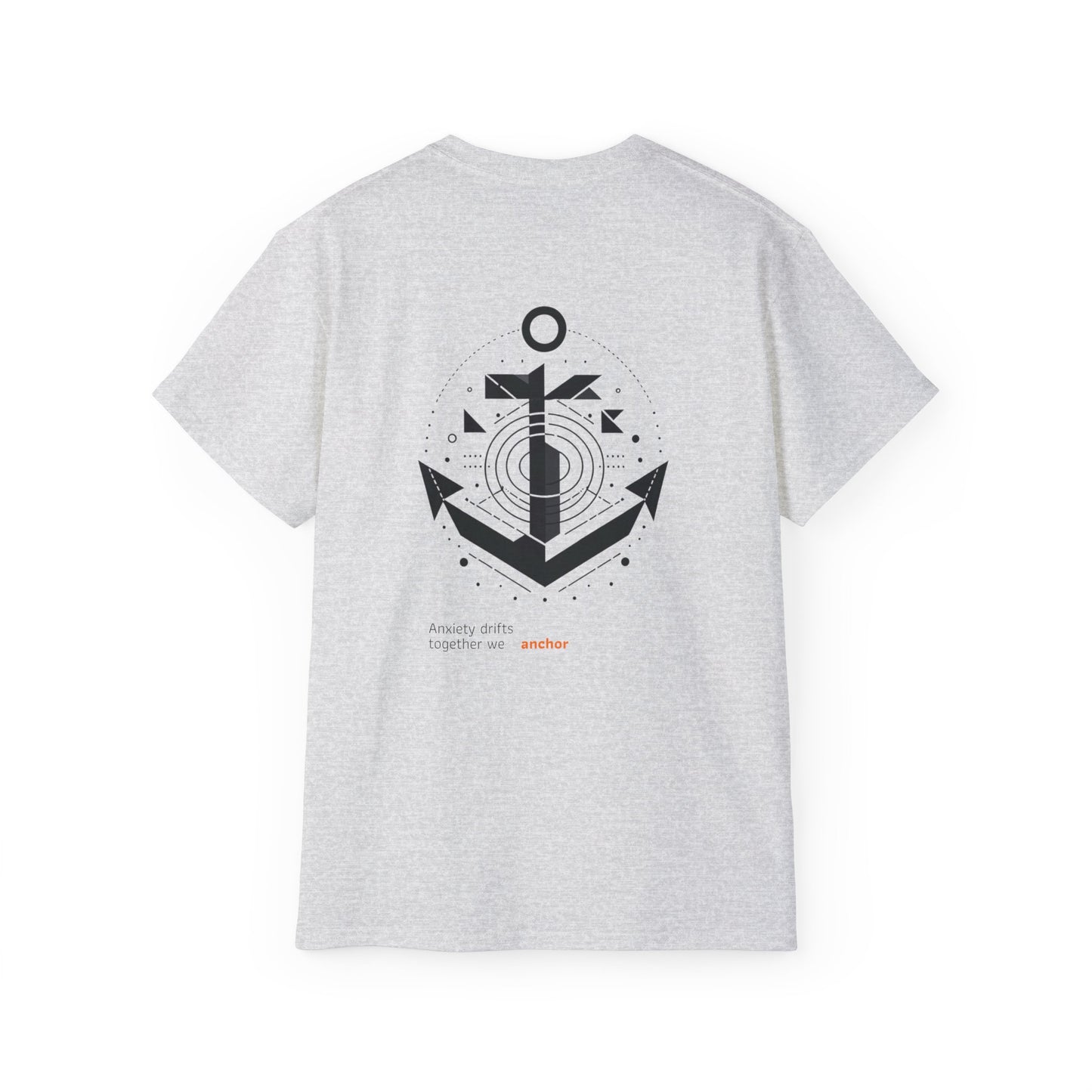 Anxiety drifts, together we anchor T-shirt