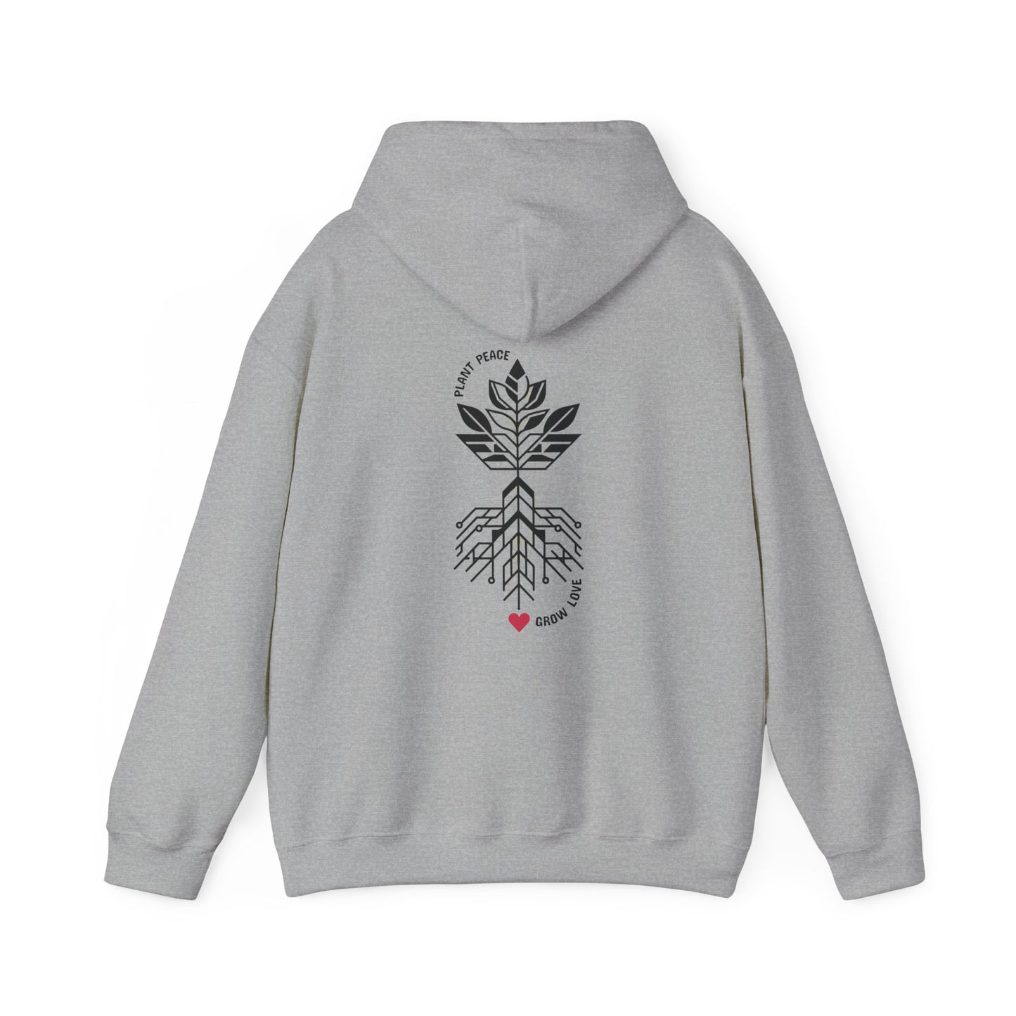 Plant peace, Grow love. Hoodie