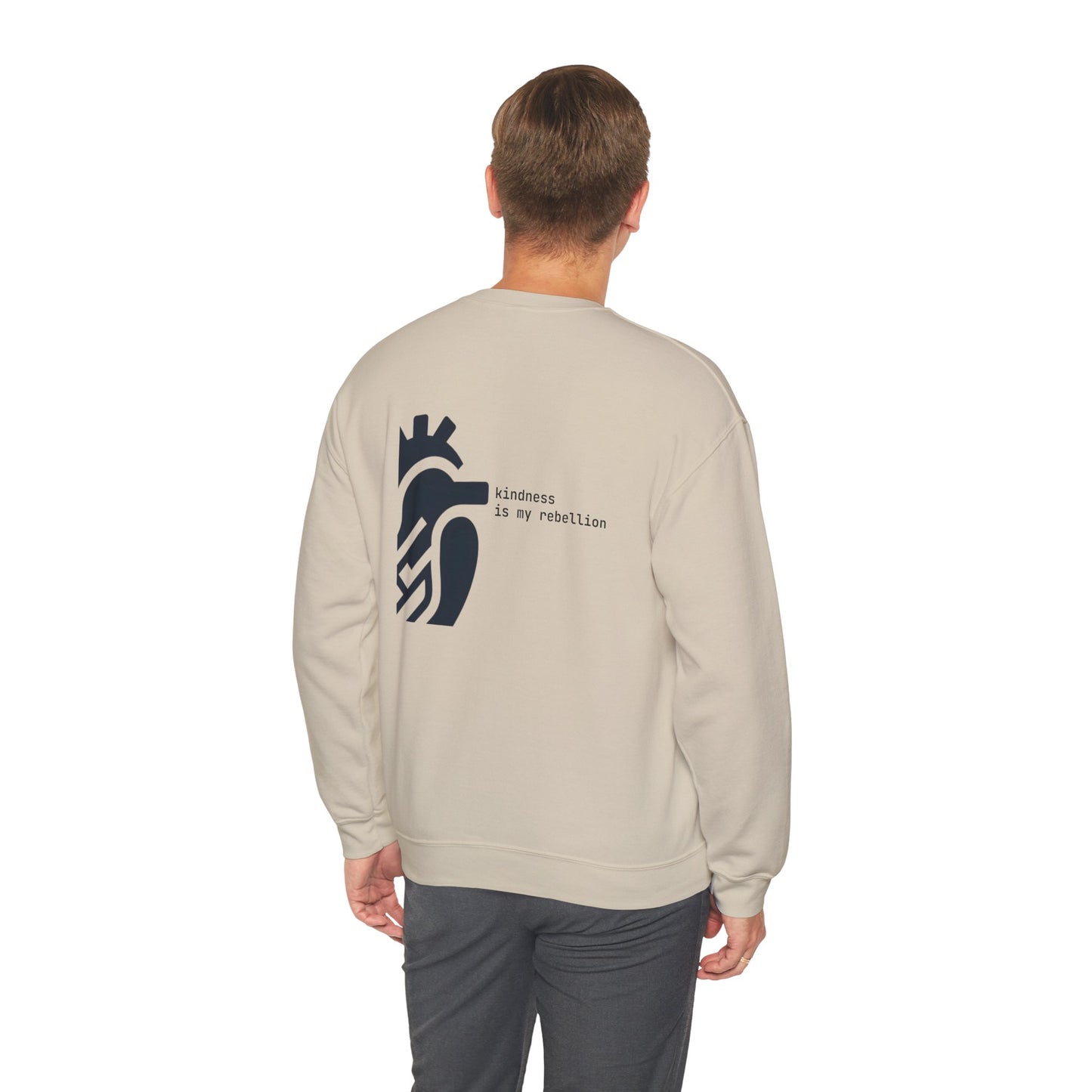 Kindness is my rebellion Crewneck