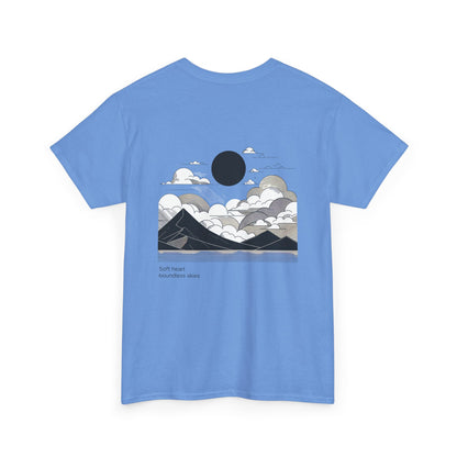 Soft heart, boundless skies T-shirt