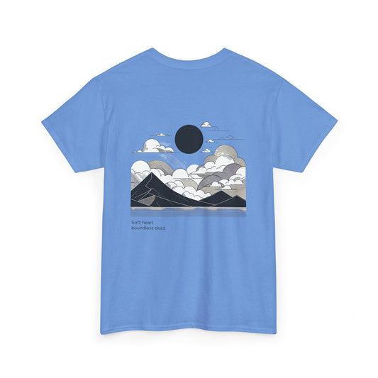 Soft heart, boundless skies T-shirt