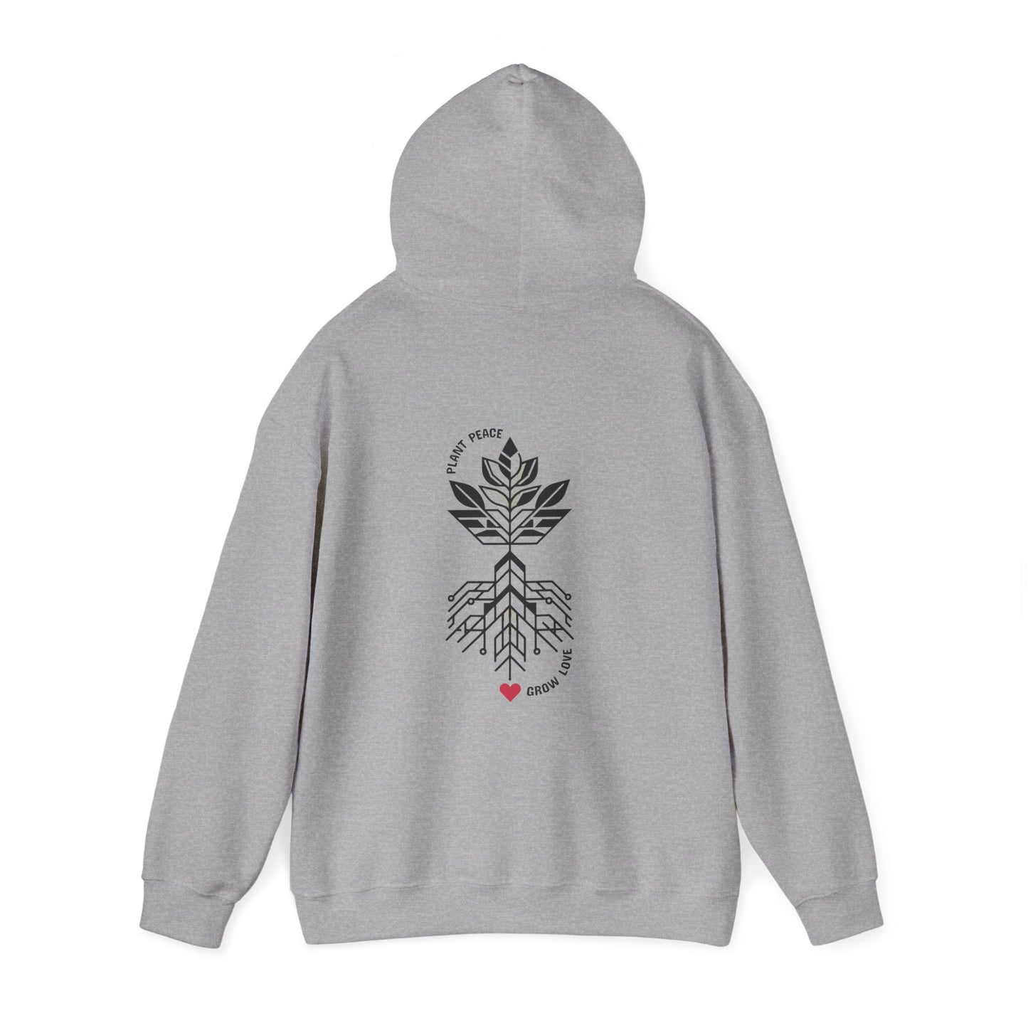 Plant peace, Grow love. Hoodie