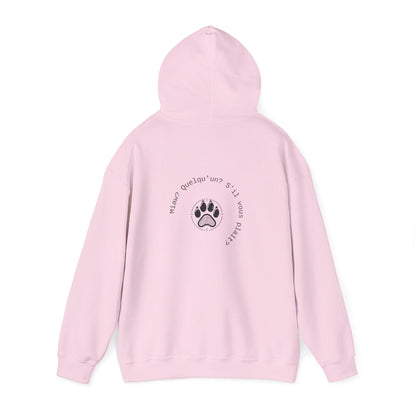 Miaw? Quelqu'un? S’il vous plaît? Hoodie