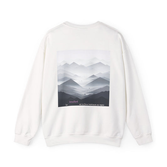 Le brouillard est ta force intérieure au repos Crewneck