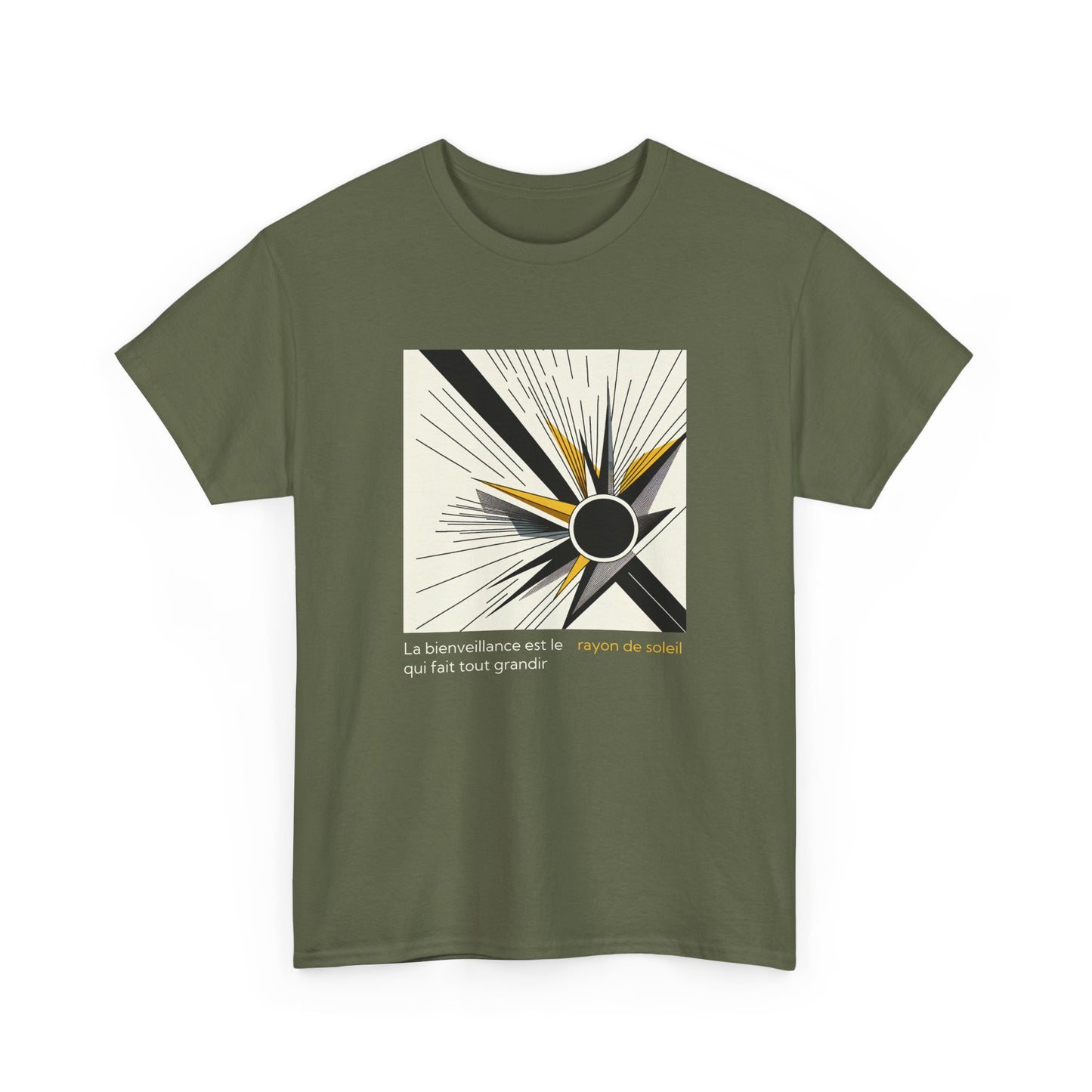 La bienveillance est le rayon de soleil qui fait tout grandir T-Shirt