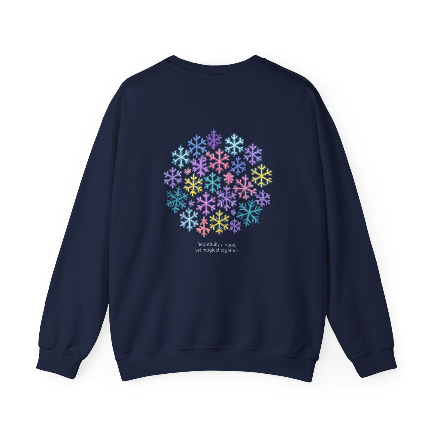 Beautifully unique, yet magical together Crewneck, Sweat à col rond