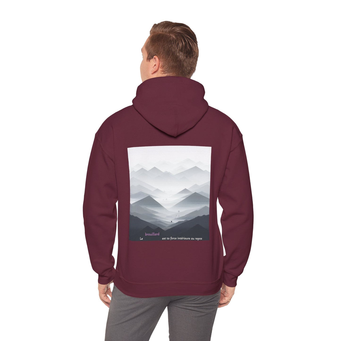 Le brouillard est ta force intérieure au repos Hoodie