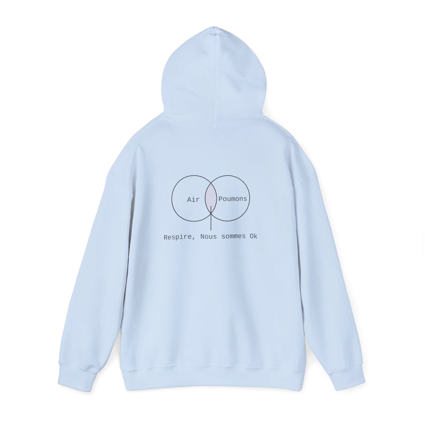 Respire, Nous sommes Ok Hoodie