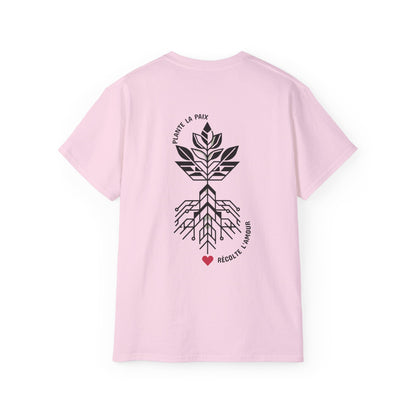 Plante la paix, récolte l’amour T-shirt