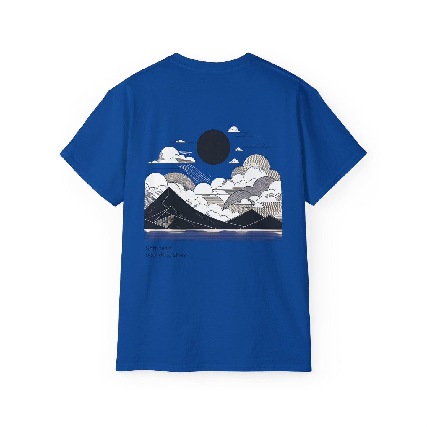 Soft heart, boundless skies T-shirt