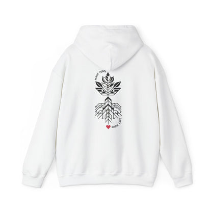 Plant peace, Grow love Hoodie