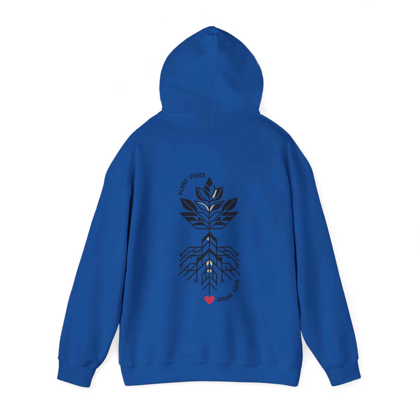 Plant peace, Grow love Hoodie