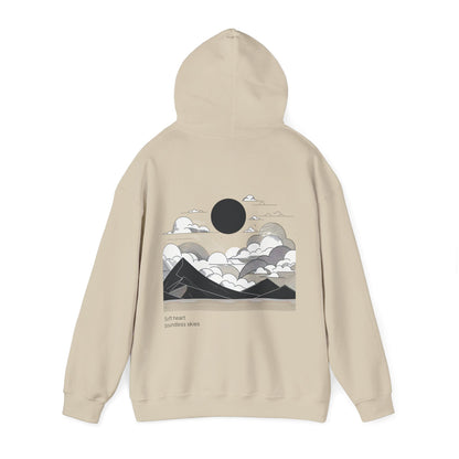 Soft heart, boundless skies Hoodie