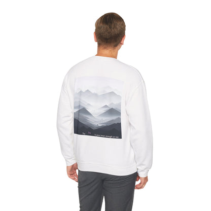 The fog is your inner strength at rest Crewneck