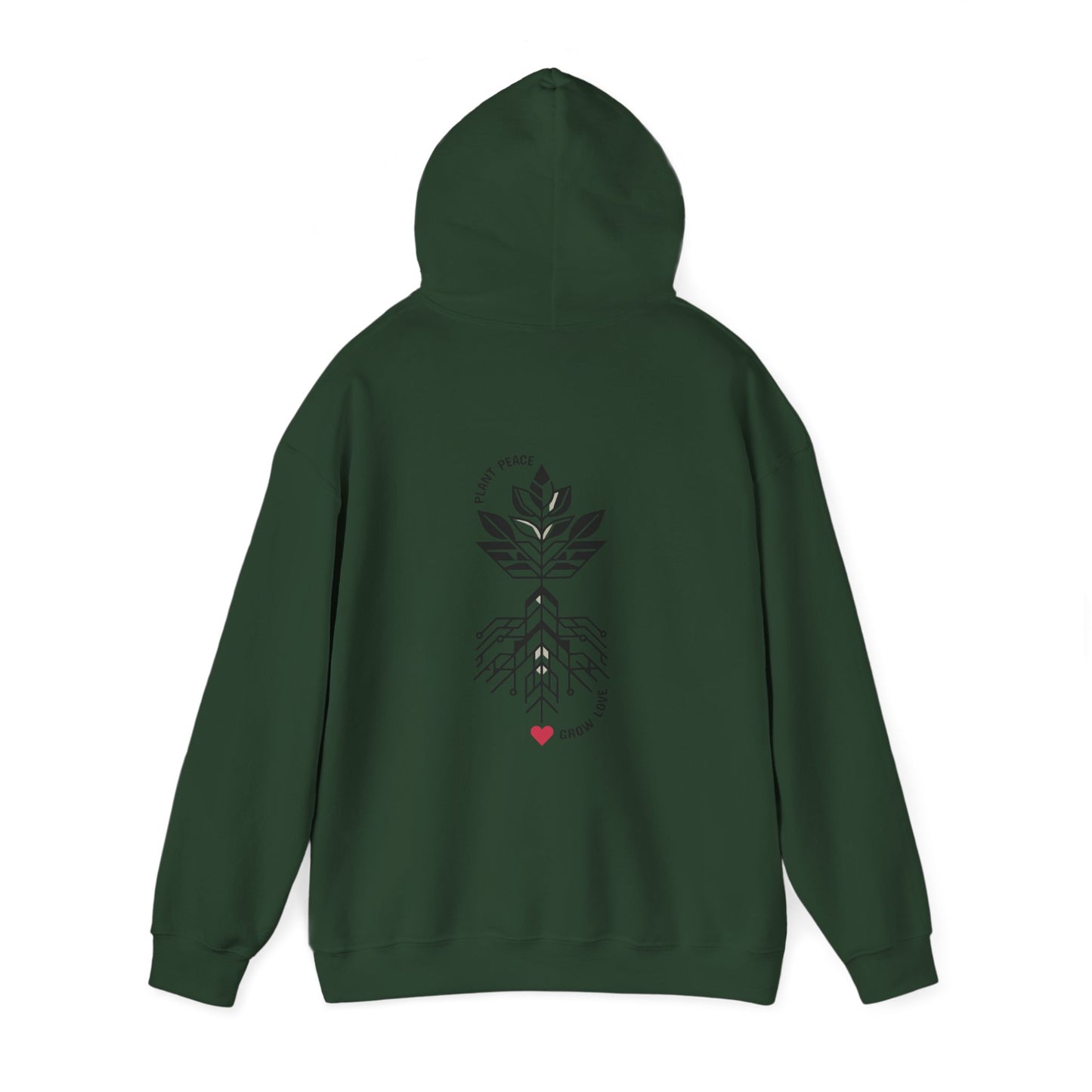 Plant peace, Grow love. Hoodie