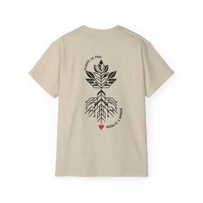 Plante la paix, récolte l’amour T-shirt