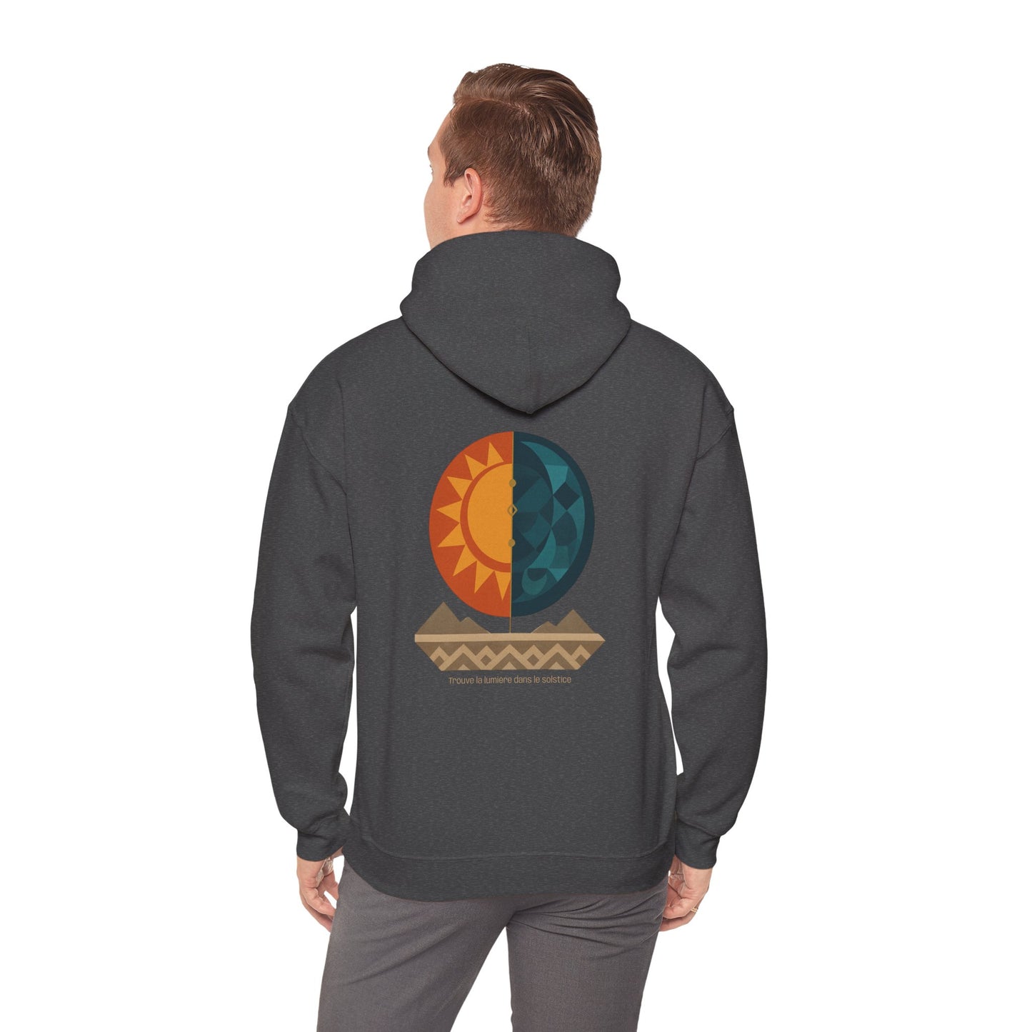Trouve la lumière dans le solstice, Hoodie