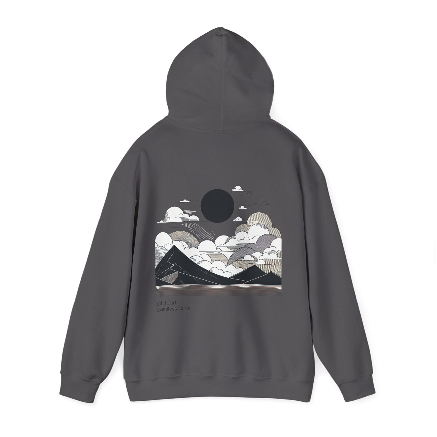 Soft heart, boundless skies Hoodie