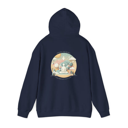 Healing the world, One kind act at a time Hoodie