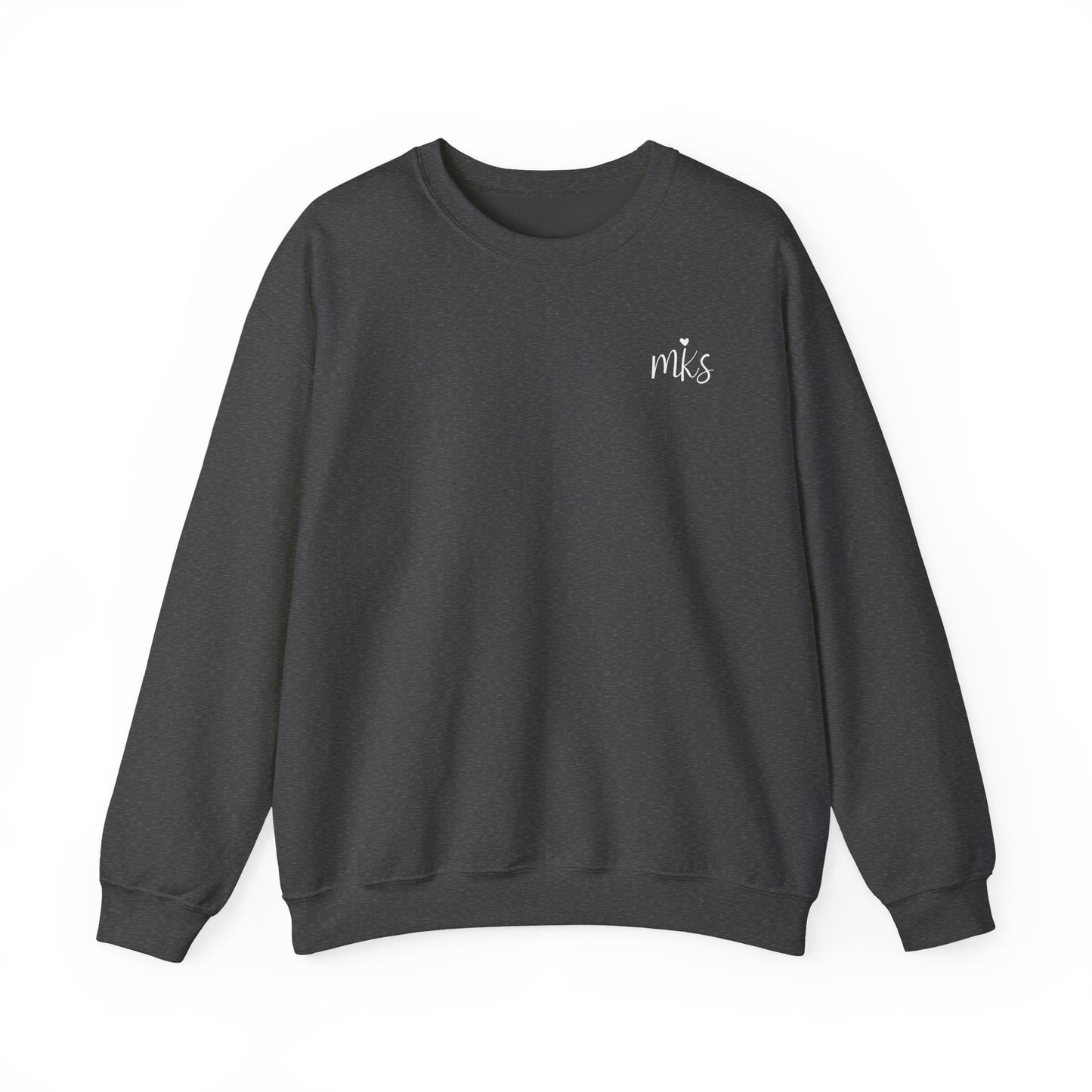 Let your kindness be like a river, Gentle and impossible to stop Crewneck