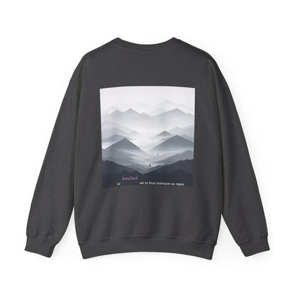 Le brouillard est ta force intérieure au repos Crewneck