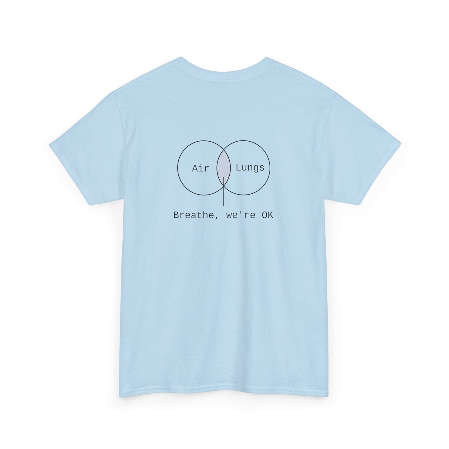 Breathe, we're Ok T-shirt