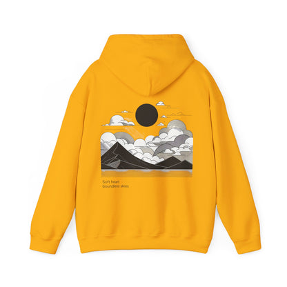 Soft heart, boundless skies Hoodie