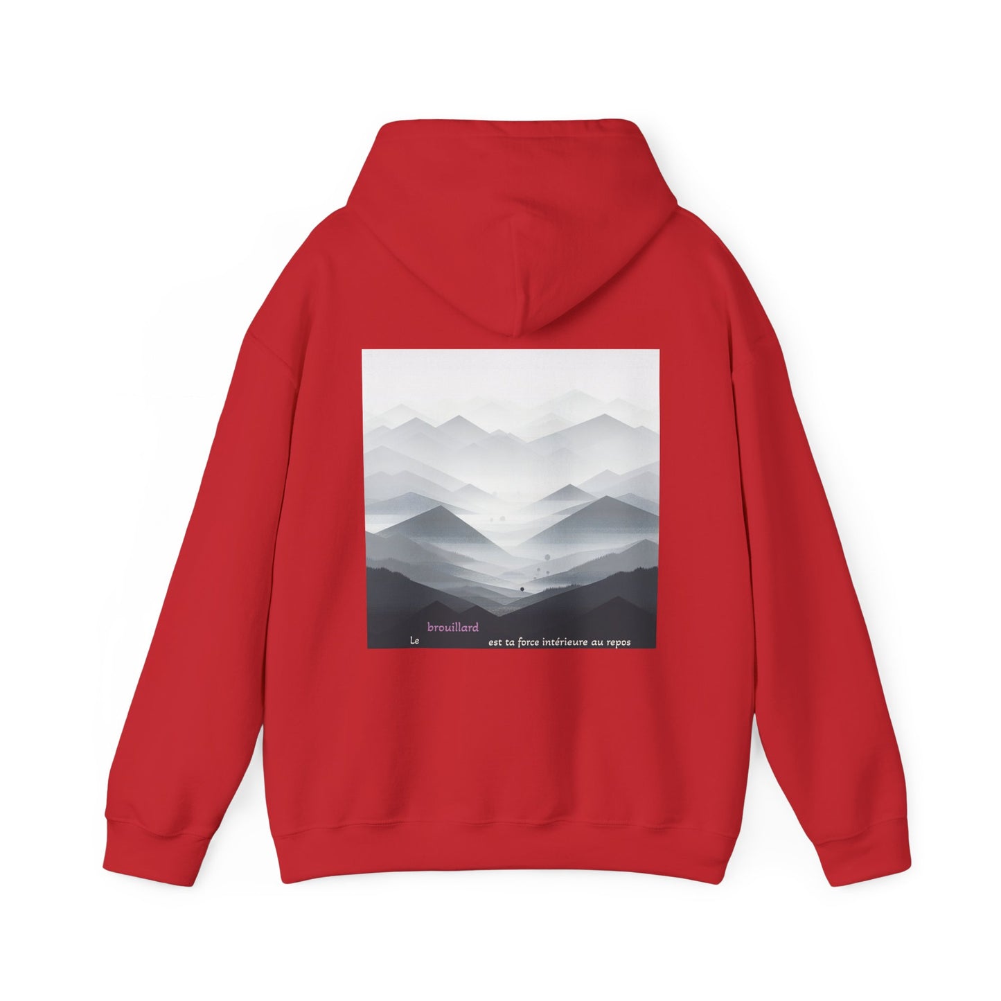 Le brouillard est ta force intérieure au repos Hoodie