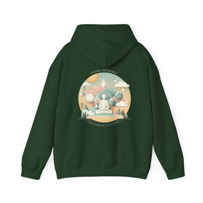 Healing the world, One kind act at a time Hoodie