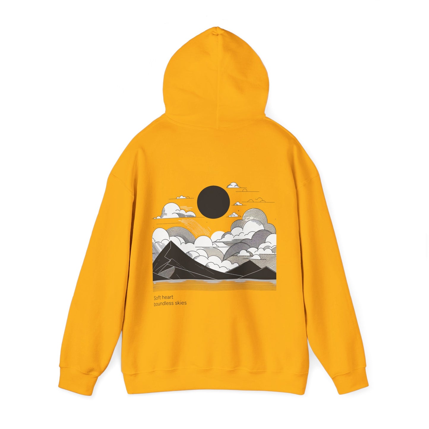 Soft heart, boundless skies Hoodie