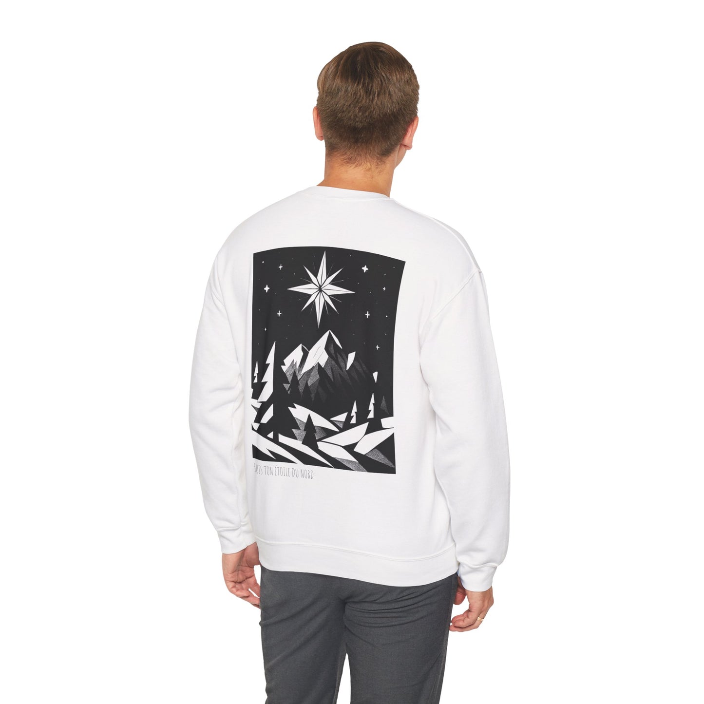 Suis ton Étoile du Nord Crewneck