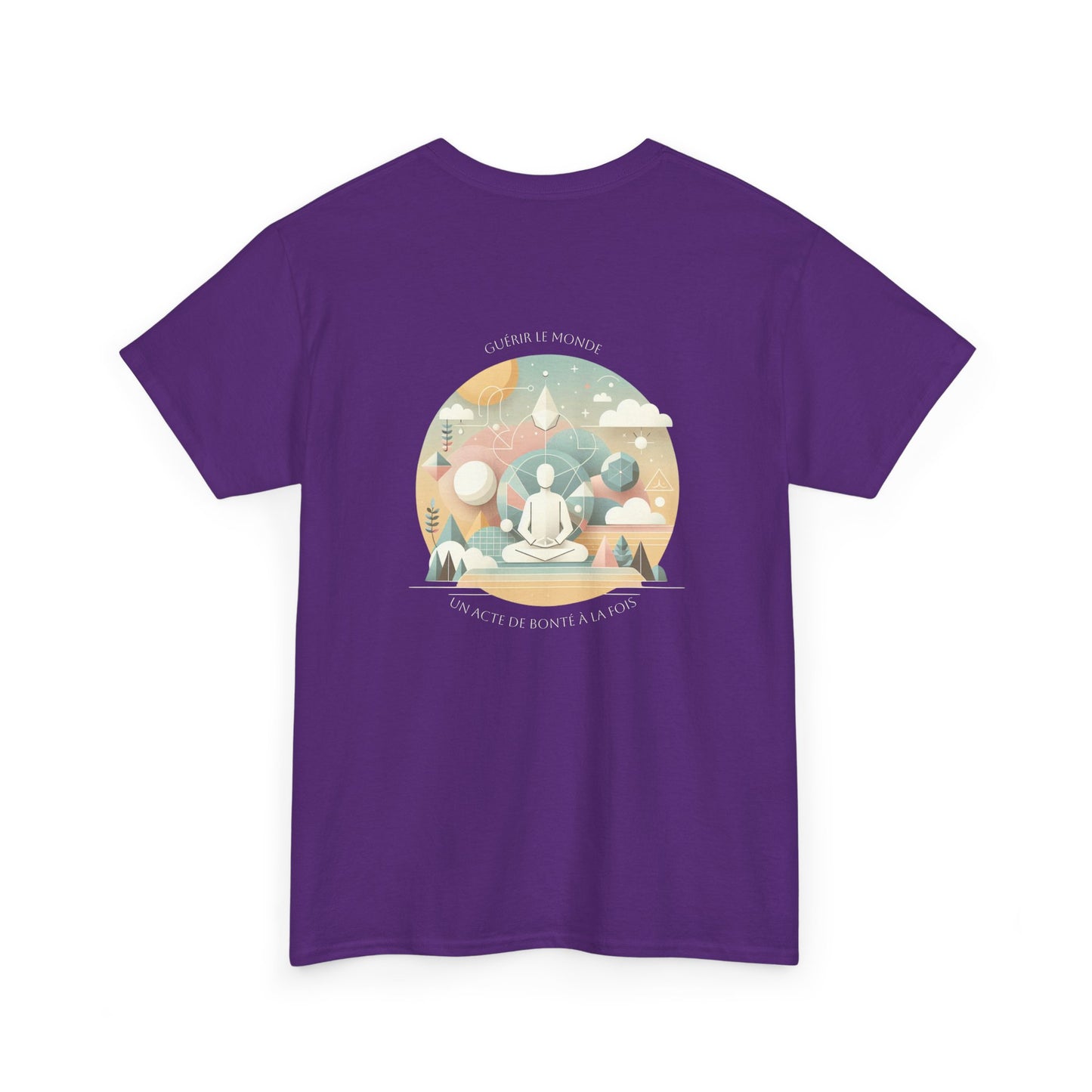 Guérir le monde, un acte de bonté à la fois. T-Shirt