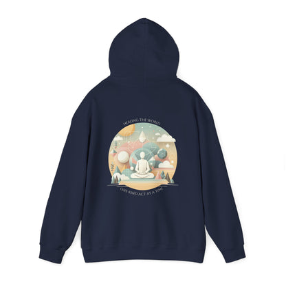 Healing the world, One kind act at a time Hoodie